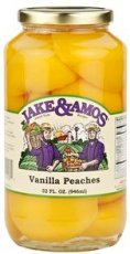 J&A Vanilla Peach Halves (12/32 OZ) - S/O