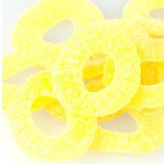Gummi Pineapple Rings (2.2 LB)