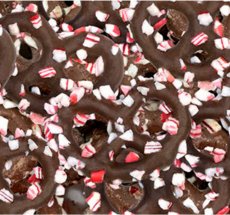 Milk Chocolate Peppermint Pretzels (15 Lb) - S/O