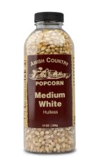 Medium White Popcorn Bottle (12/14 Oz) - S/O