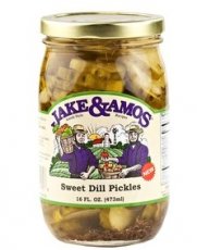 J&A Sweet Dill Pickles (12/16 OZ) - S/O