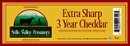 3 Year Extra Sharp Cheddar Cheese (18/6 Oz) - S/O 3 Year Extra Sharp Cheddar Cheese (18/6 Oz) - S/O