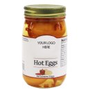 Hot Pickled Eggs (12/16 OZ) - PL