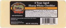 2 Year Aged White Cheddar Bar (12/8 OZ) - S/O
