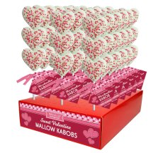 Confetti Heart Marshmallow Kabobs (18 Ct) - S/O