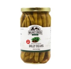 Hot Spicy Pickled Dilly Beans (12/16 Oz) - SO