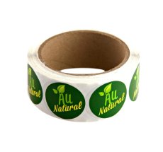 All Natural Labels, 500 Count