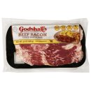 Beef Bacon, Godshalls (12/10 Oz) - S/O Beef Bacon, Godshalls (12/10 Oz) - S/O
