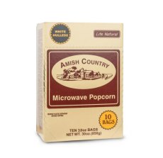 Microwave Popcorn with Lite Natural Butter (6/10 Pack)