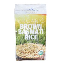 Organic Brown Basmati Rice (25 LB) - S/O