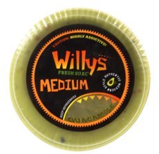 Willy\'s Medium Guacamole (6/8 Oz) - S/O