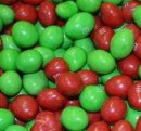 Red & Green Christmas Peanut M&M's (25 Lb) - S/O