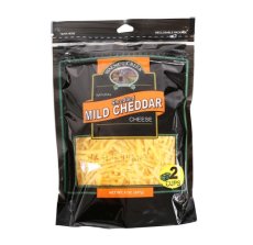 Shredded Cheese, Mild Cheddar (12/8 Oz) - S/O