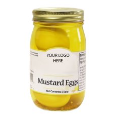 Mustard Pickled Eggs (12/16 Oz) - PL