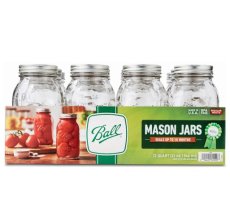 Regular Quart Jars (12/1 QT)