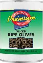 Sliced Black Olives (6/10 LB) - S/O