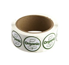 Organic Labels, 500 Count