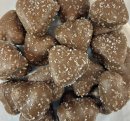 Milk Choc. Sea Salt Caramel Hearts (11 Lb) - S/O