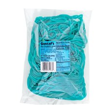 Blue Raspberry Shoelace Licorice (10/2 Lb) - S/O