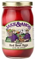 J&A Pickled Red Beet Eggs (12/16 OZ) - S/O