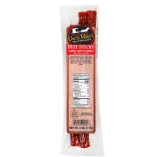 Spicy Hot Beef Sticks (6/14.5 Oz) - S/O
