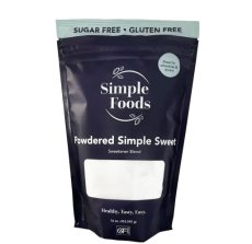 Simple Sweet Powdered Sweetener (6/16 OZ) - S/O