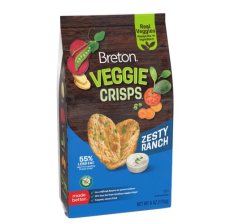 Veggie Zesty Ranch Breton Crisps (12/6 Oz) - S/O