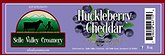 Huckleberry Cheddar Cheese (18/6 Oz) - S/O