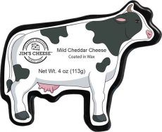 Cow Cheese, Black/White Wax (12/4 OZ) - S/O