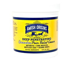 Amish Origins Deep Greaseless Pain Relief Ointment (12/14 Oz) - S/O