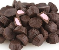 Mini Dark Chocolate Raspberry Cups (10 LB) - S/O