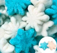 Gummy Glitter Snowflakes (12/2.2 Oz) - S/O