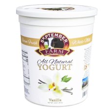 September Farm Vanilla Yogurt (6/32 Oz) - S/O