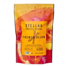 French Dijon Pretzels, Stellar Snacks (12/12 Oz)