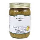 Sweet and Spicy Pepper Mustard (12/14 OZ) - PL