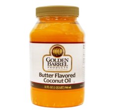 Butter Flavored Coconut Oil (12/32 OZ) - S/O