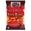 Hot & Spicy Pork Rinds (12/6 OZ) - S/O Hot & Spicy Pork Rinds (12/6 OZ) - S/O