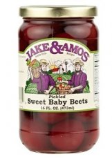 J&A Pickled Sweet Baby Beets (12/16 OZ) - S/O