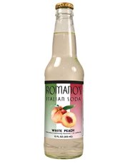 White Peach Italian Soda, Romano\'s (24/12 Oz)