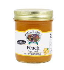 Peach Fruit Sweetened Spread (12/9 OZ) - S/O