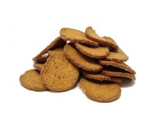 Mini Rye Worcestershire Bagel Chips (10 LB)