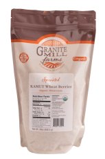 Natural Organic KAMUT Wheat Berries (4/5 Lb) - S/O