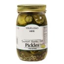 Sweet Garlic Dill Pickles (12/16 Oz) - PL