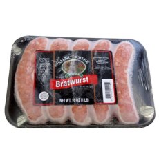 FZ Regular Bratwurst (16/1 LB) - S/O