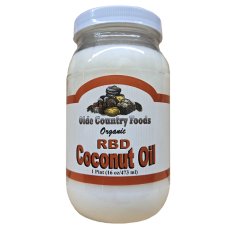 Organic RBD Coconut Oil (6/16 OZ)