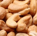 Whole Cashews 320 Roasted & No Salt (25 Lb) - S/O